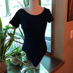 📍📍📍FINAL PRICE📍📍📍  VINTAGE Navy Danskin Bodysuit